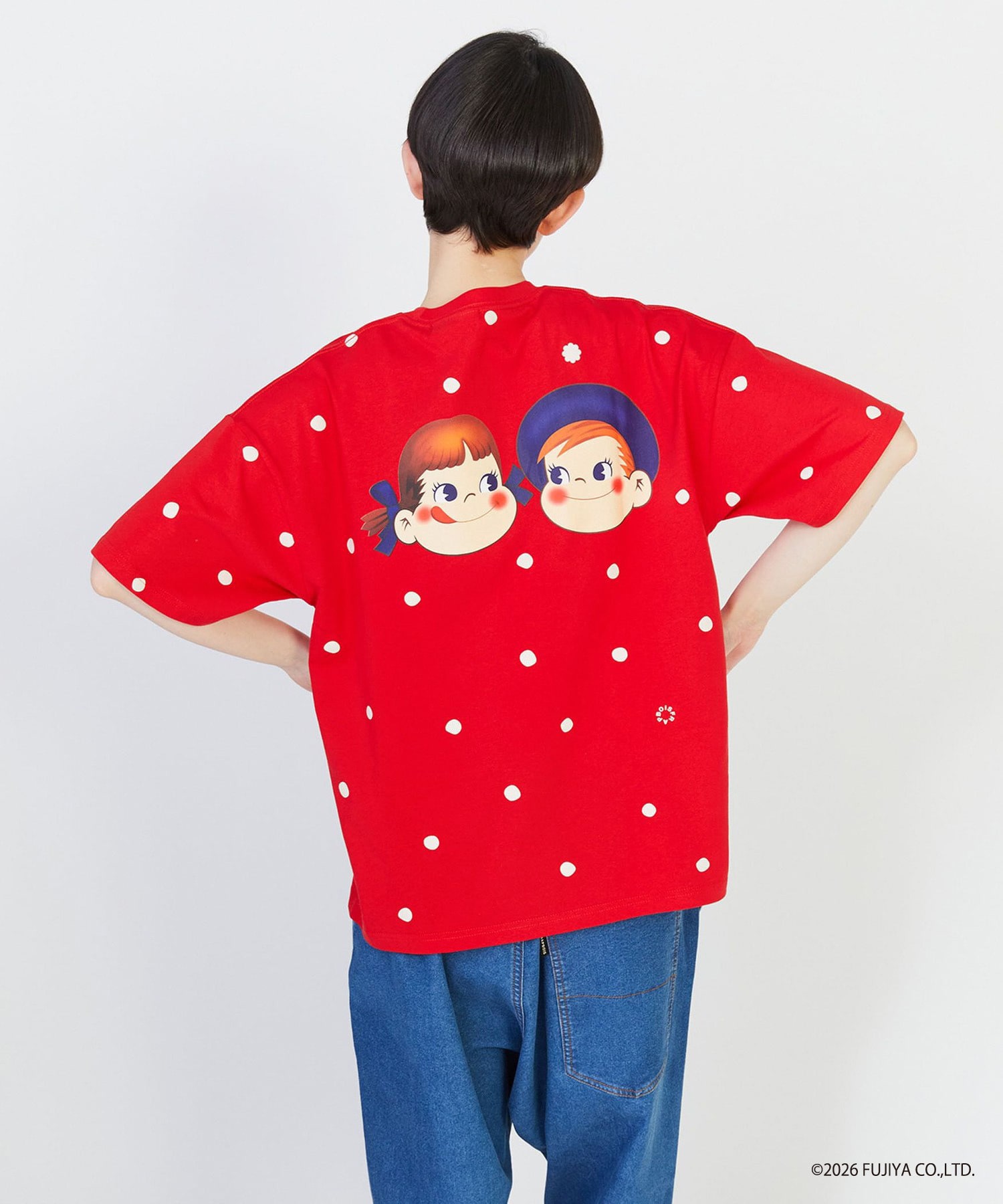 【FRAPBOIS】ミルキードットＴシャツ 詳細画像 ブラック 17