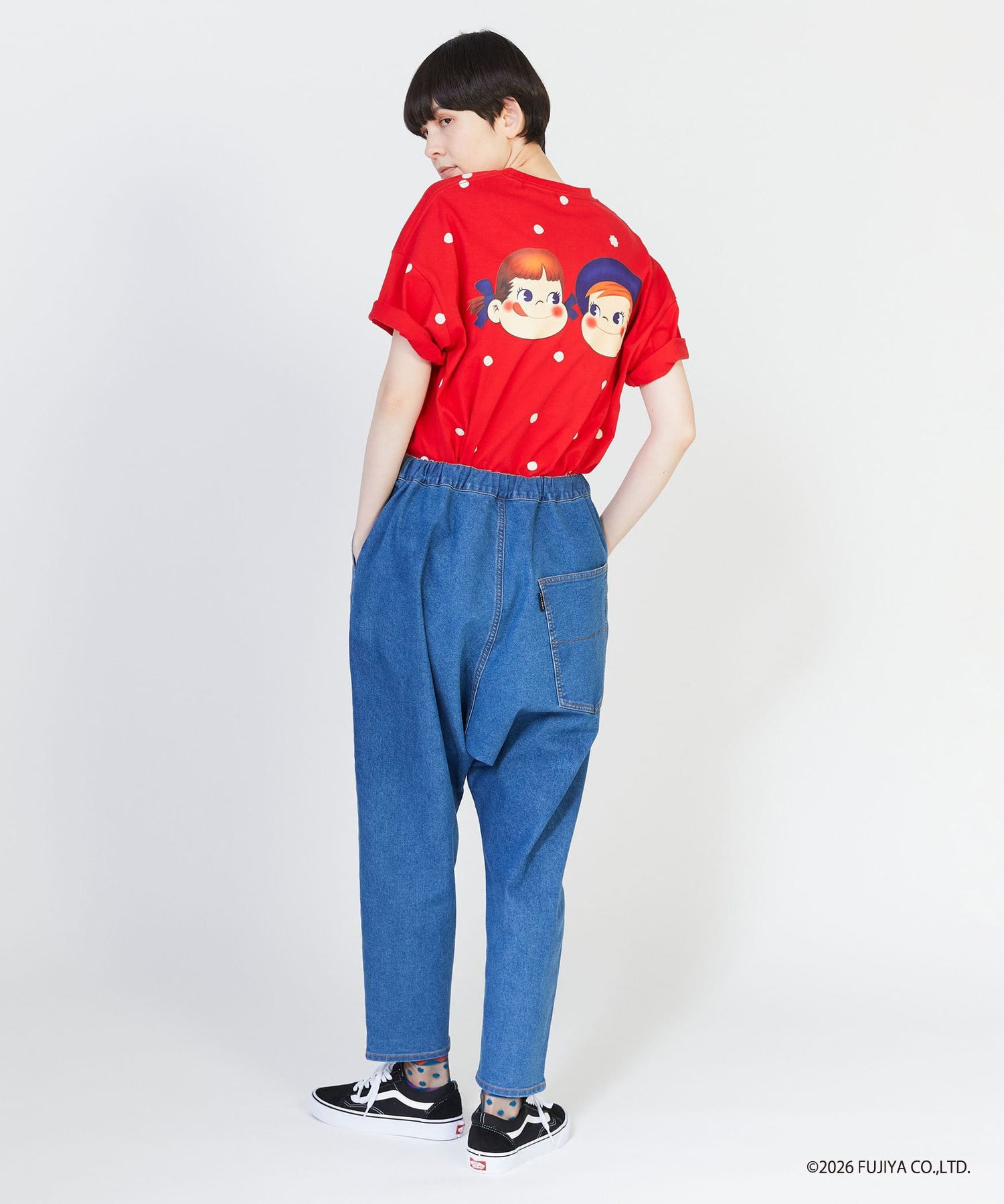 【FRAPBOIS】ミルキードットＴシャツ 詳細画像 ブラック 19