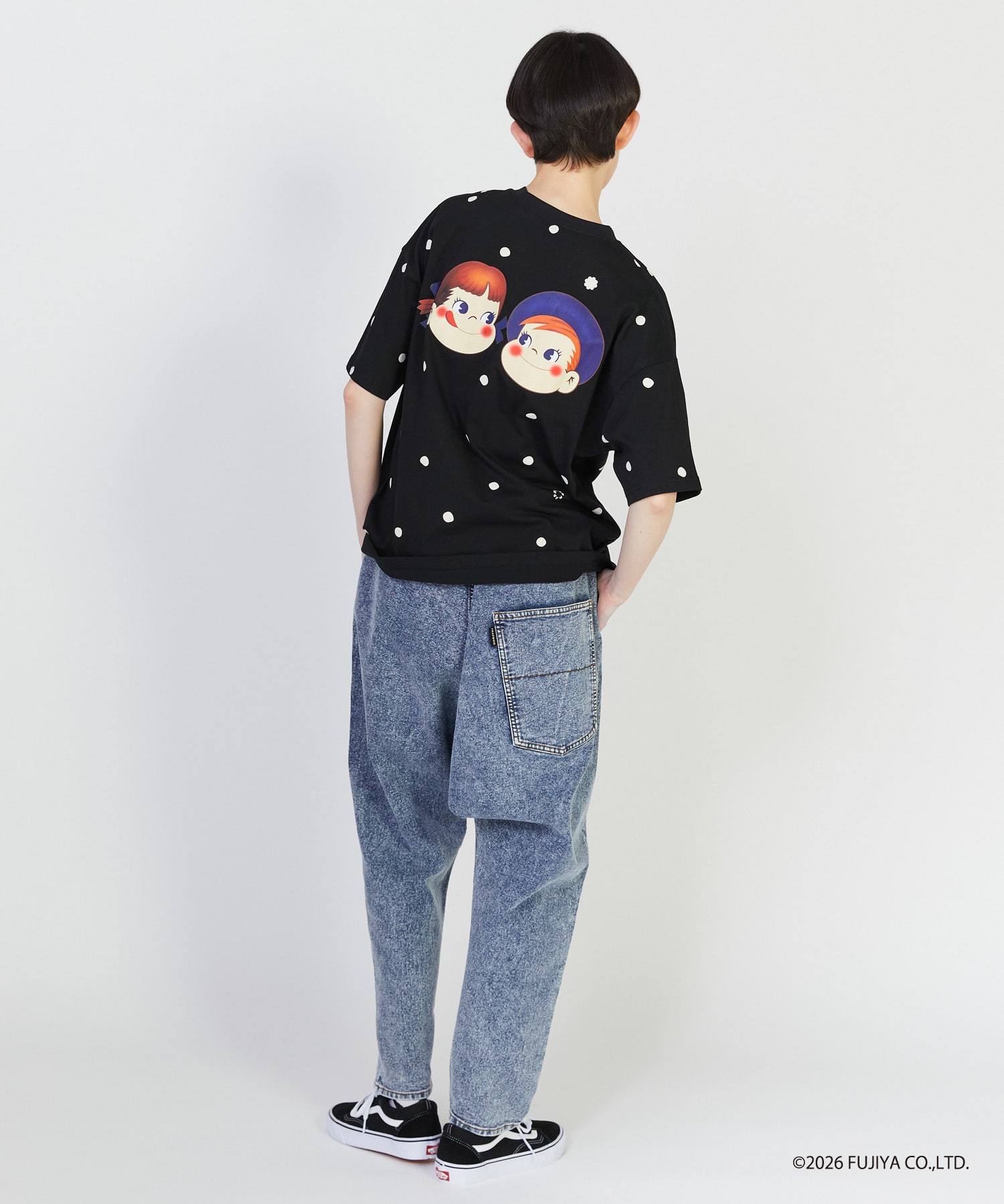 【FRAPBOIS】ミルキードットＴシャツ 詳細画像 ブラック 24