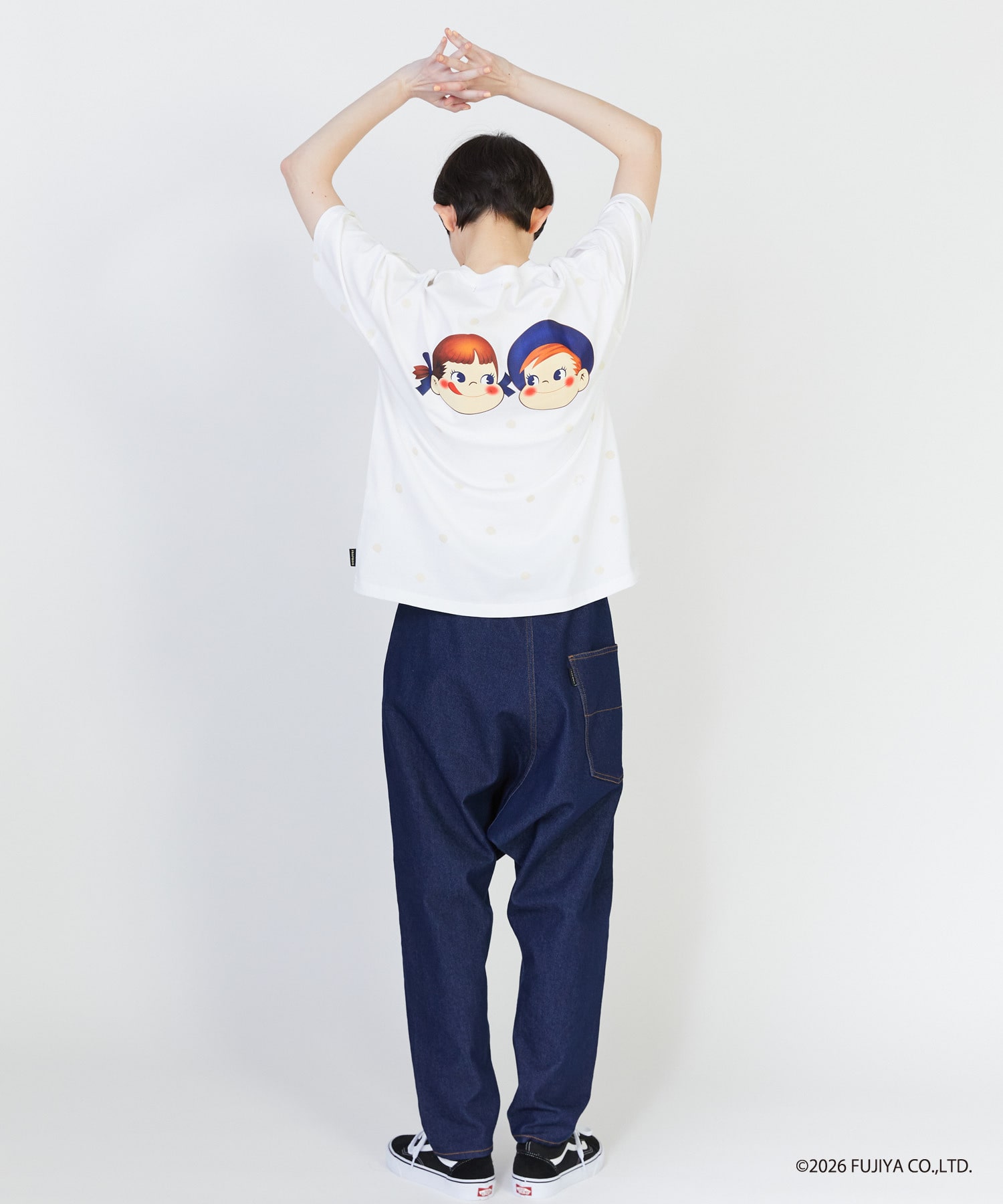 【FRAPBOIS】ミルキードットＴシャツ 詳細画像 ブラック 3