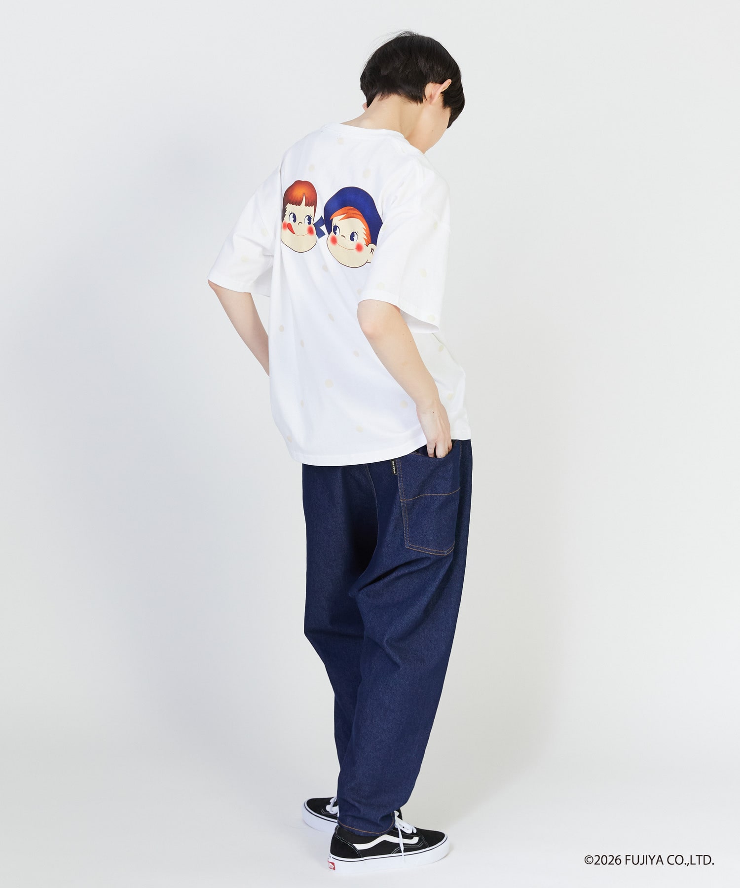 【FRAPBOIS】ミルキードットＴシャツ 詳細画像 ブラック 4