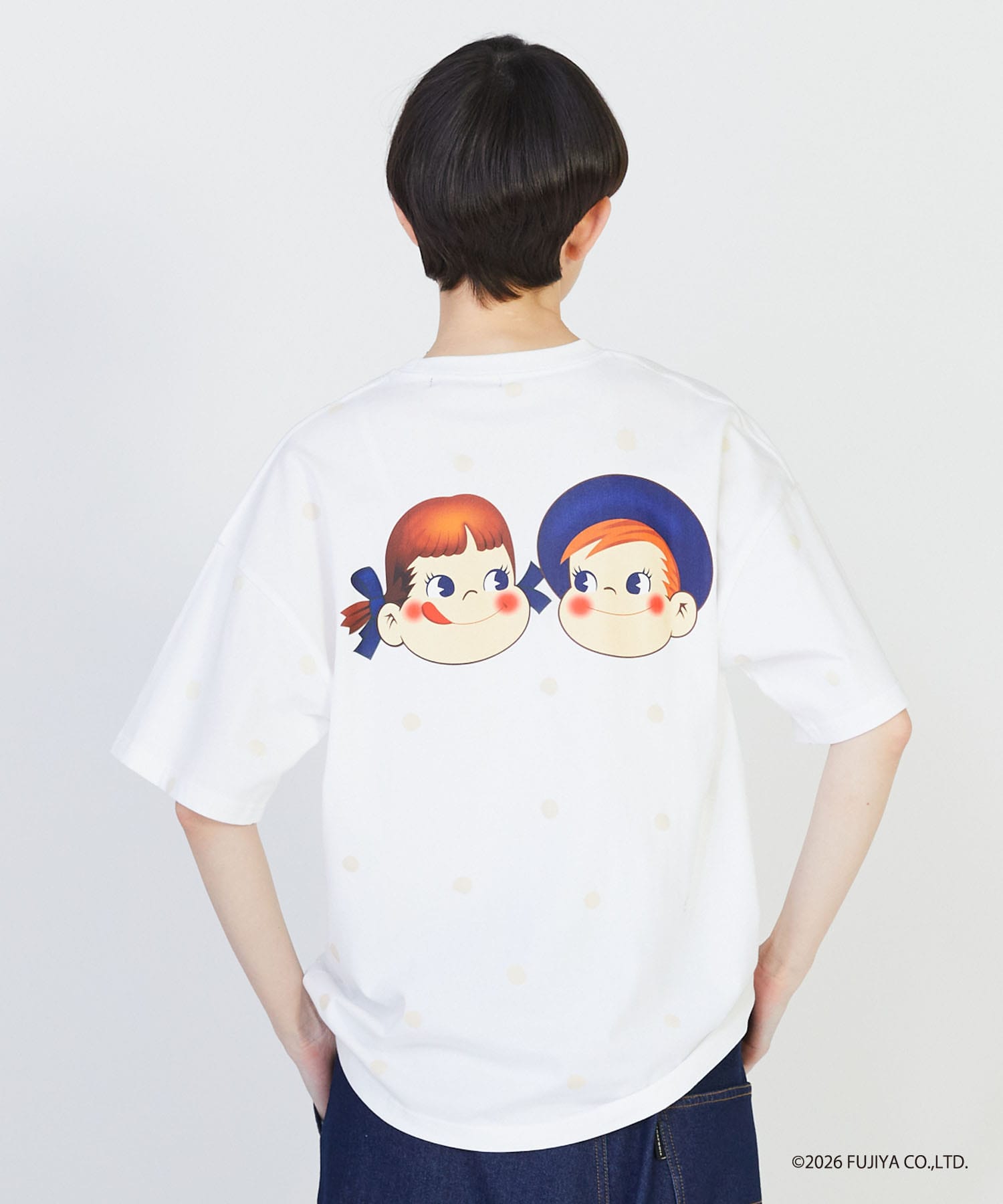【FRAPBOIS】ミルキードットＴシャツ 詳細画像 ホワイト 1