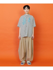 【FRAPBOIS】ボタニーチェックシャツ 詳細画像 ネイビー 11
