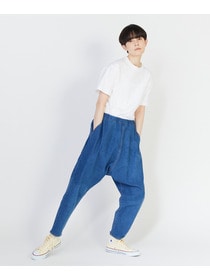 【FRAPBOIS】スマートサルエルパンツ 詳細画像 ブルー系その他 7
