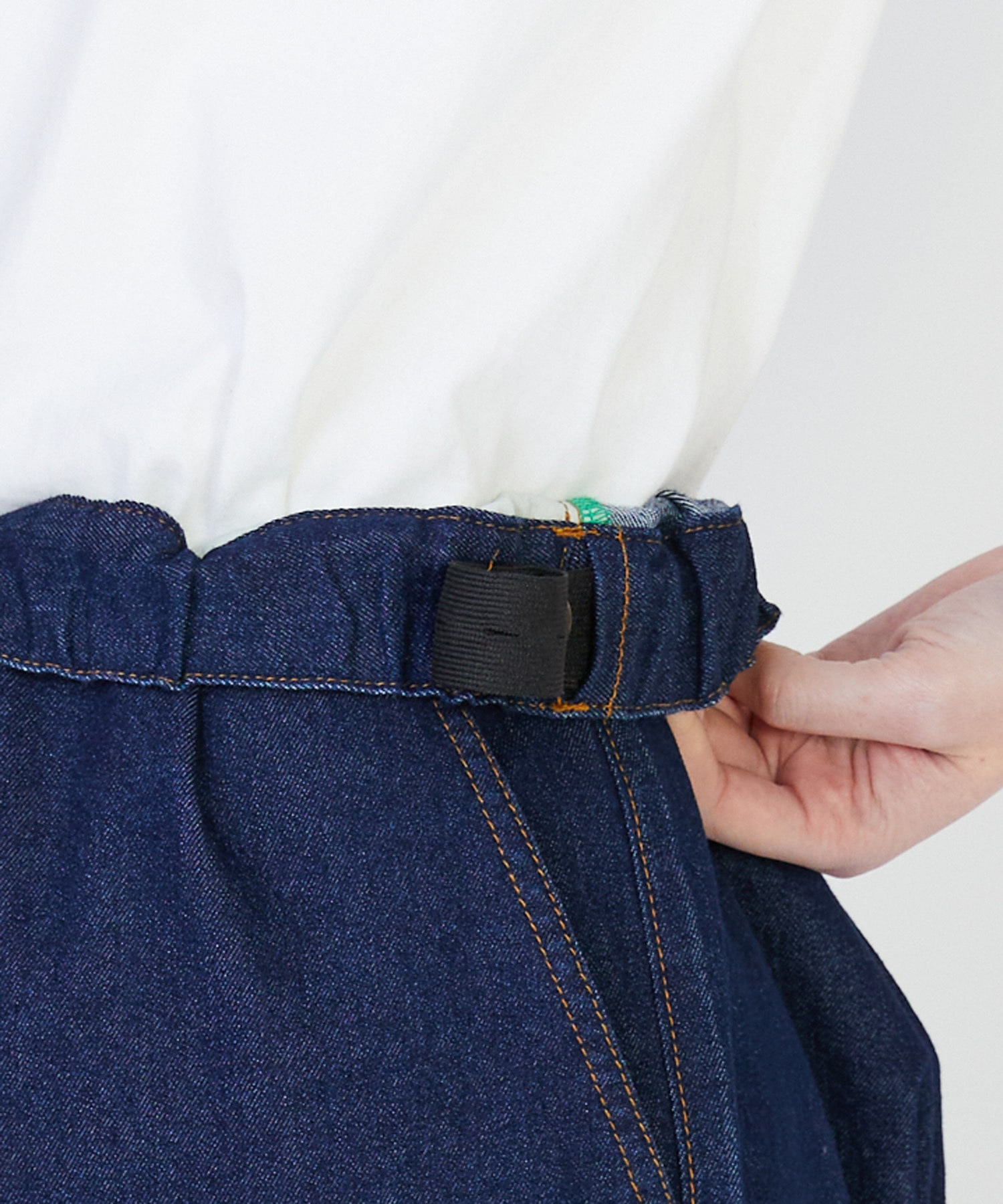 【FRAPBOIS】スマートサルエルパンツ 詳細画像 ブルー系その他 22