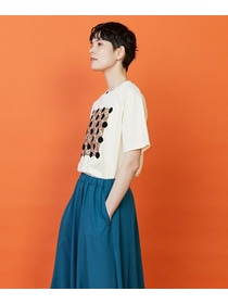 【FRAPBOIS】ガーデンフローＴシャツ 詳細画像 チャコールグレー 2