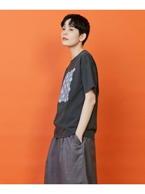 【FRAPBOIS】ガーデンフローＴシャツ 詳細画像 チャコールグレー 8