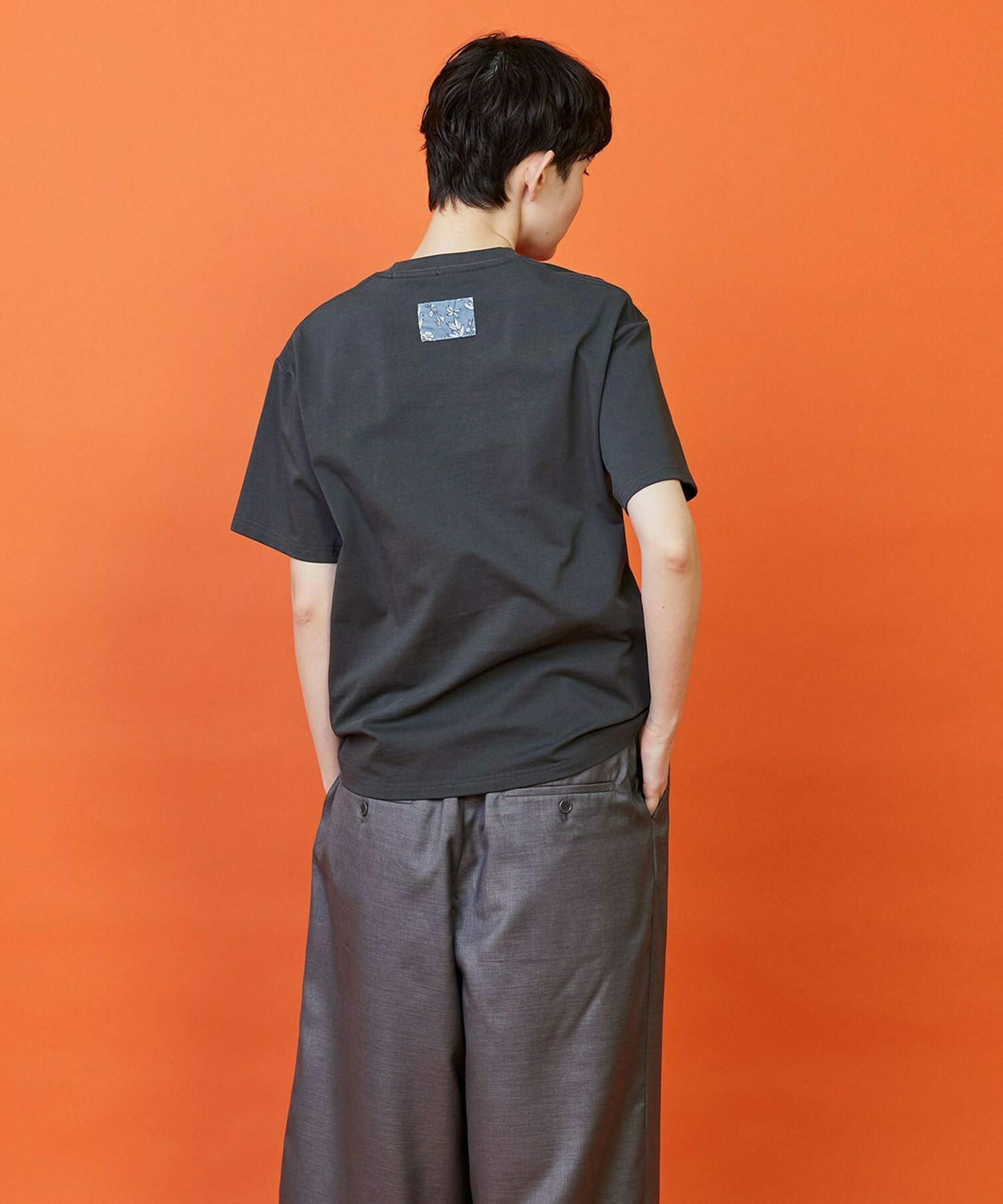 【FRAPBOIS】ガーデンフローＴシャツ 詳細画像 チャコールグレー 7