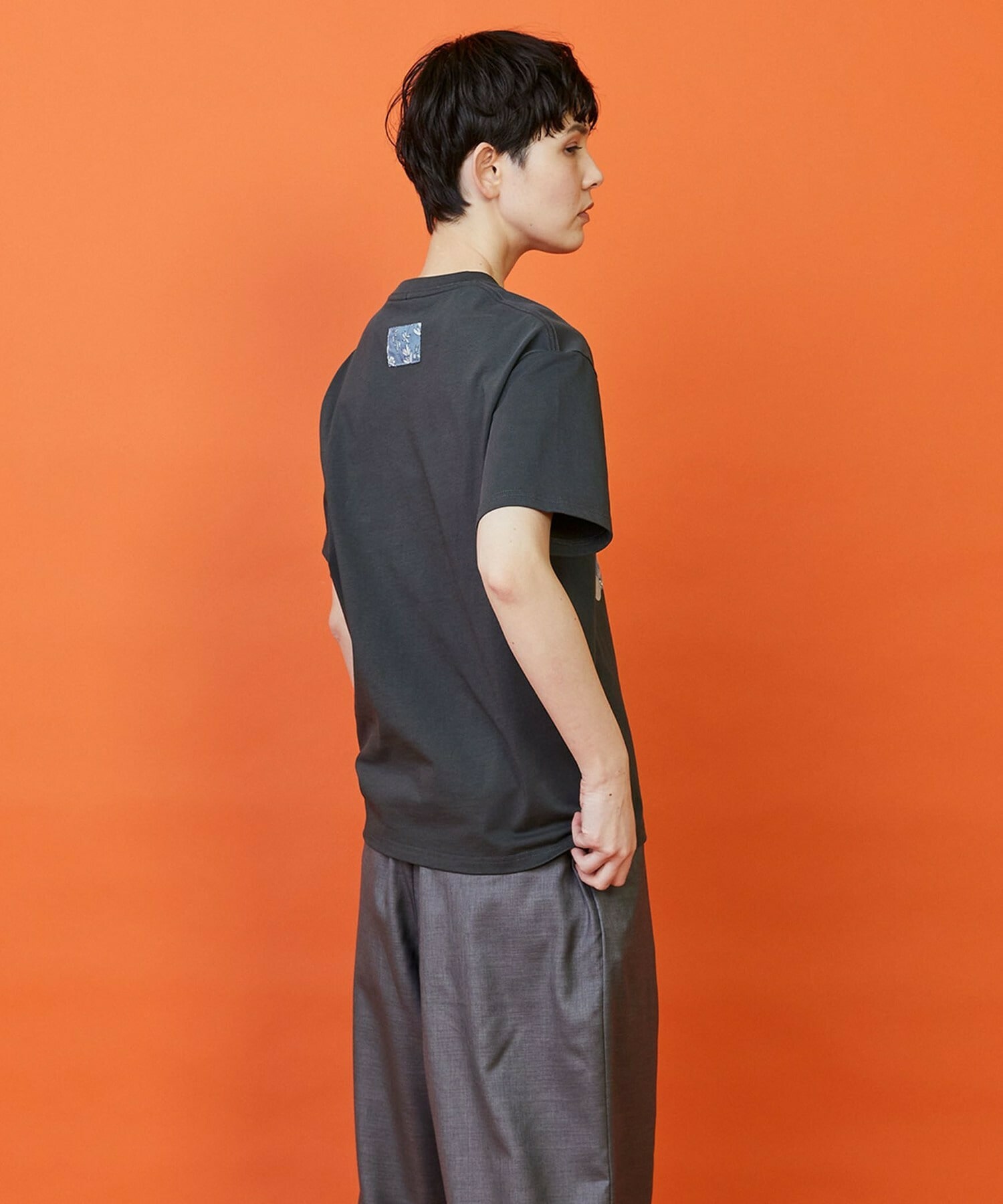 【FRAPBOIS】ガーデンフローＴシャツ 詳細画像 チャコールグレー 9
