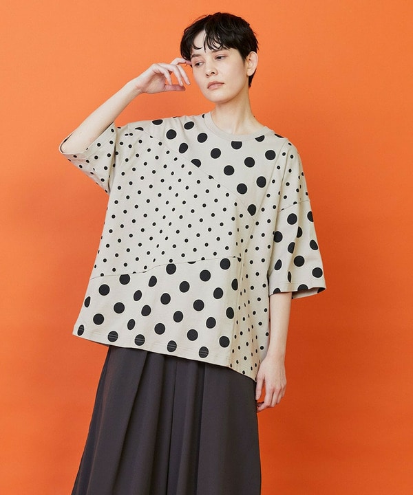 【FRAPBOIS】キリカエドットＴシャツ