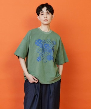 【FRAPBOIS】フォームドットＴシャツ 詳細画像 グリーン 1