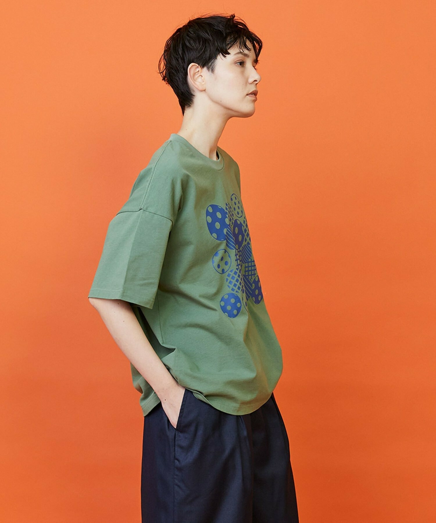 【FRAPBOIS】フォームドットＴシャツ 詳細画像 ホワイト 10