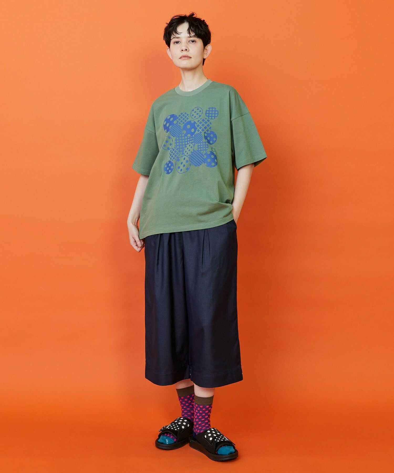 【FRAPBOIS】フォームドットＴシャツ 詳細画像 ホワイト 11