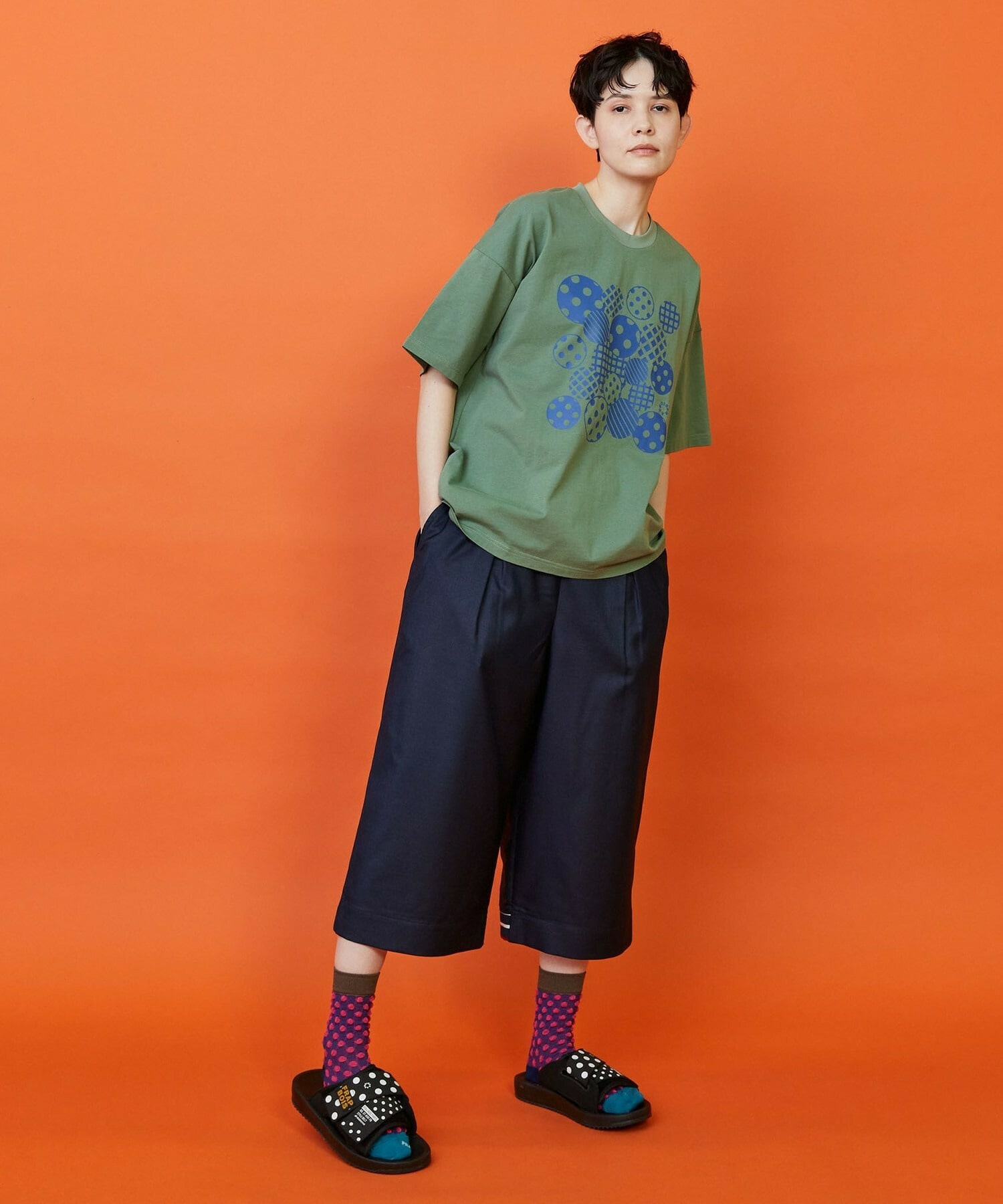 【FRAPBOIS】フォームドットＴシャツ 詳細画像 ホワイト 14