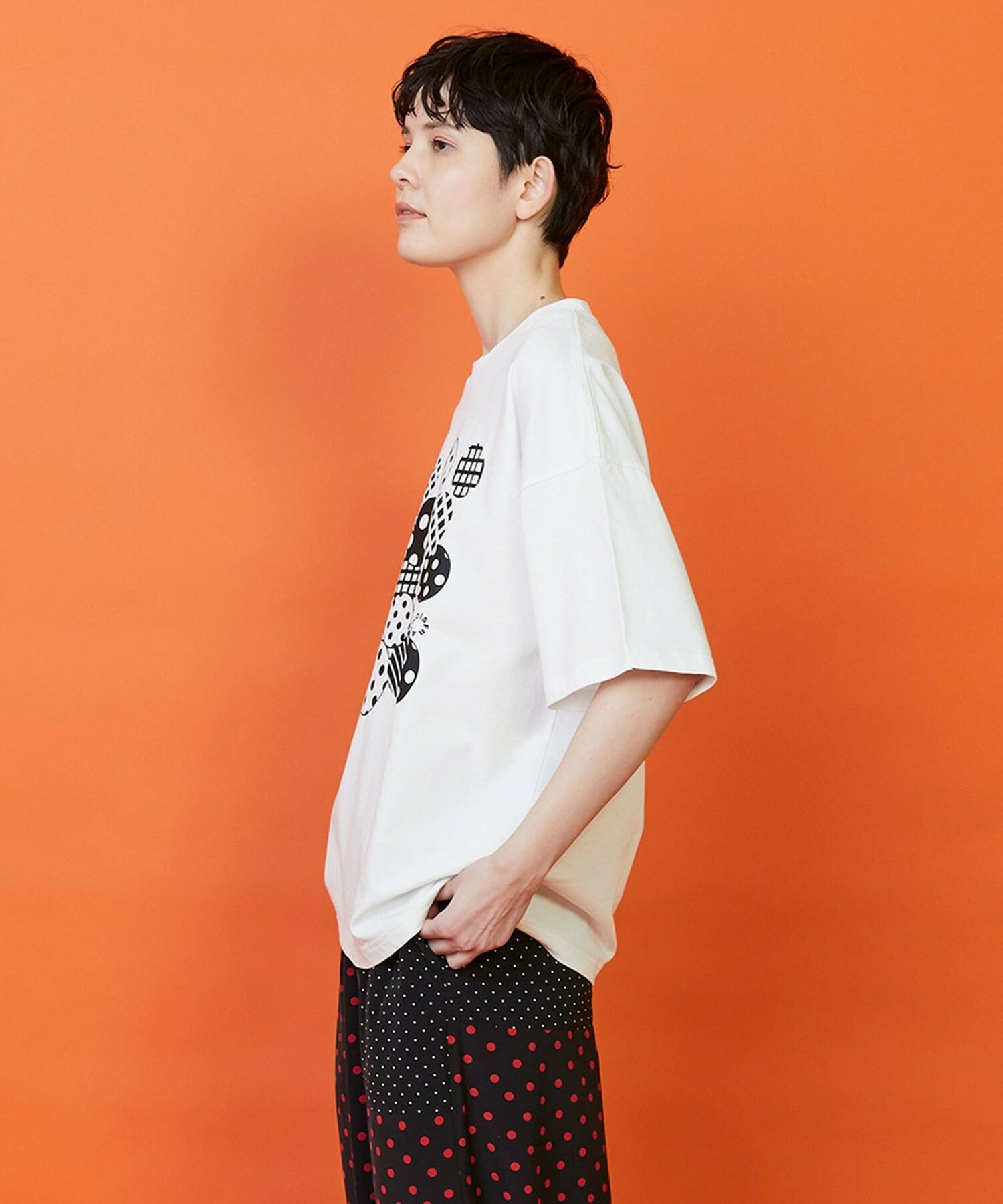 【FRAPBOIS】フォームドットＴシャツ 詳細画像 ホワイト 2