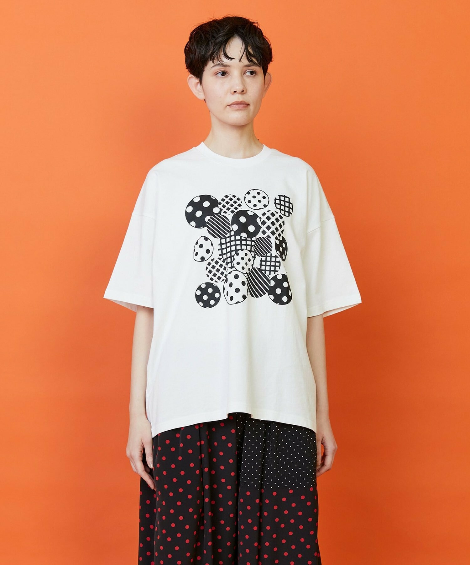 【FRAPBOIS】フォームドットＴシャツ 詳細画像 ホワイト 7