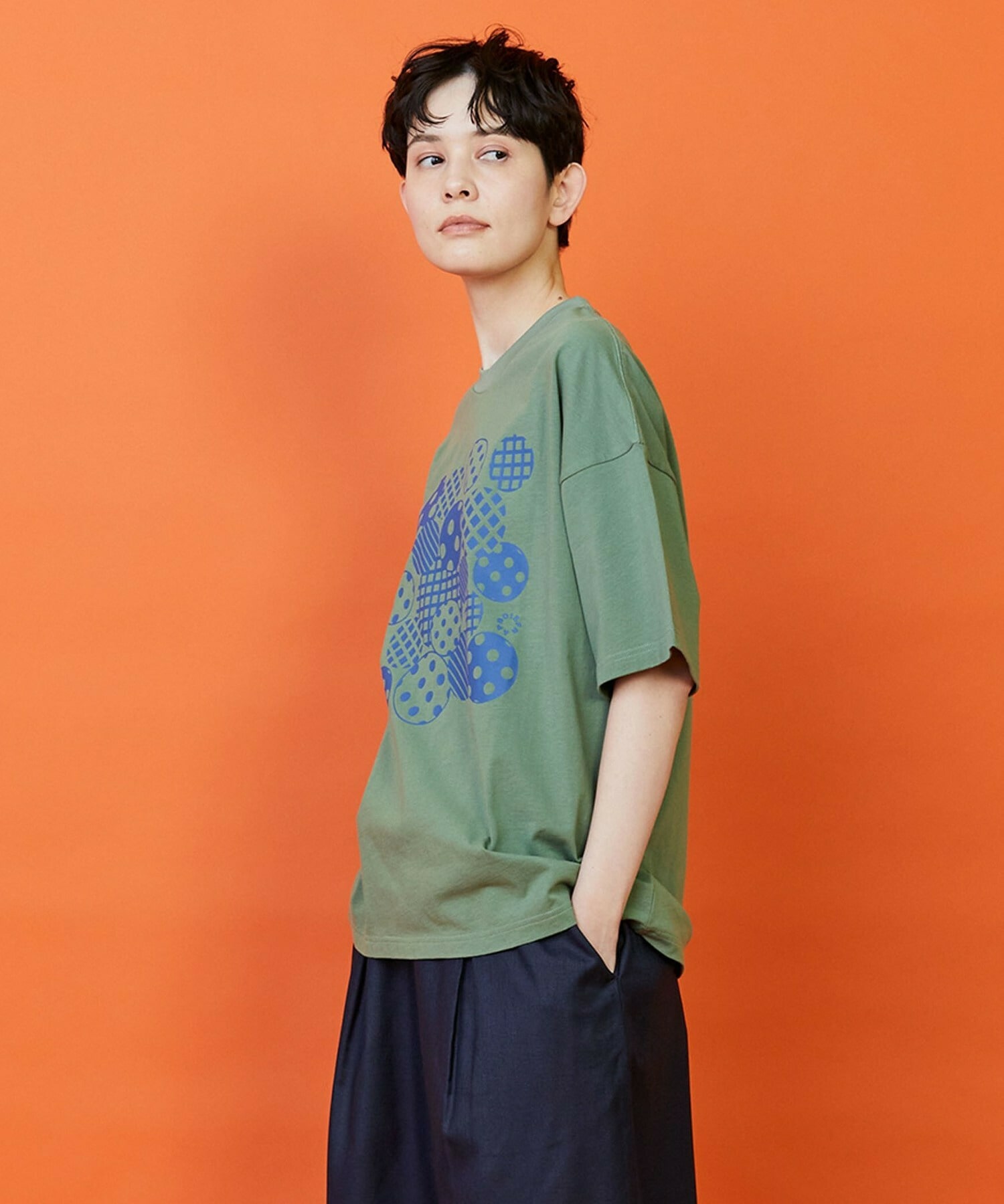 【FRAPBOIS】フォームドットＴシャツ 詳細画像 ホワイト 9