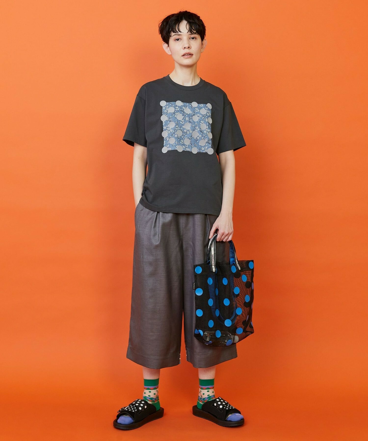 【FRAPBOIS】メッシュトートバッグ 詳細画像 ブラック 19