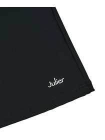 【Julier】YOGA FITアシメミドルトップス/パット付き・UVカット・吸汗速乾・ホットヨガ対応・水着・水陸両用 詳細画像 グレー 11