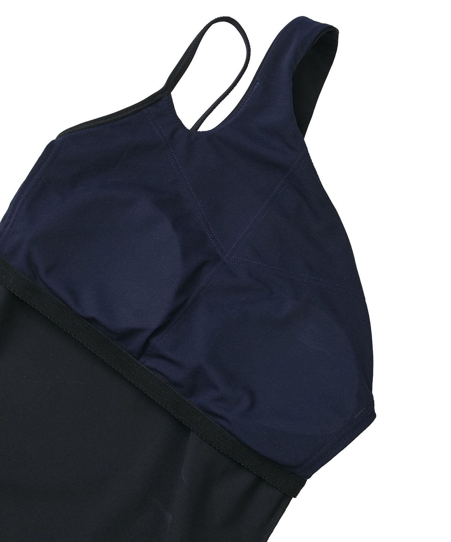 【Julier】YOGA FITアシメミドルトップス/パット付き・UVカット・吸汗速乾・ホットヨガ対応・水着・水陸両用 詳細画像 グレー 12