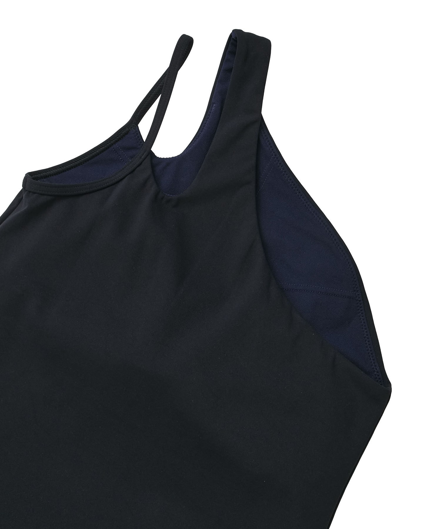 【Julier】YOGA FITアシメミドルトップス/パット付き・UVカット・吸汗速乾・ホットヨガ対応・水着・水陸両用 詳細画像 グレー 9