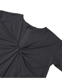 【Julier】ライトプライム バッククロスプルオーバー/エコ・UVカット・吸汗速乾・ホットヨガ対応・ラッシュガード 詳細画像 ネイビー 15