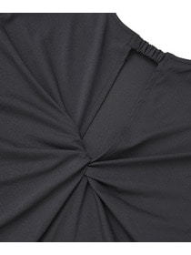 【Julier】ライトプライム バッククロスプルオーバー/エコ・UVカット・吸汗速乾・ホットヨガ対応・ラッシュガード 詳細画像 ネイビー 16