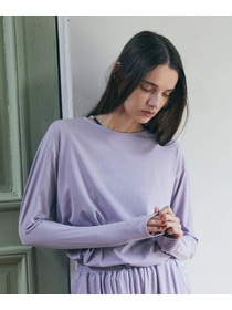 【Julier】ライトプライム バッククロスプルオーバー/エコ・UVカット・吸汗速乾・ホットヨガ対応・ラッシュガード 詳細画像 ネイビー 2