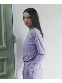 【Julier】ライトプライム バッククロスプルオーバー/エコ・UVカット・吸汗速乾・ホットヨガ対応・ラッシュガード 詳細画像 ネイビー 3