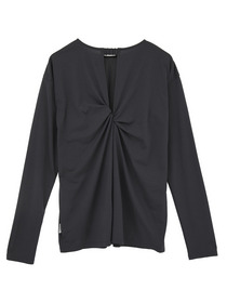 【Julier】ライトプライム バッククロスプルオーバー/エコ・UVカット・吸汗速乾・ホットヨガ対応・ラッシュガード 詳細画像 ネイビー 9