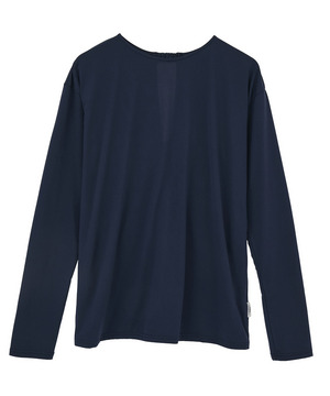 【Julier】ライトプライム バッククロスプルオーバー/エコ・UVカット・吸汗速乾・ホットヨガ対応・ラッシュガード 詳細画像 ネイビー 1