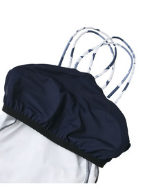 【Julier】flash flowerプリントキャミソール/パット付き・UVカット・吸汗速乾・ホットヨガ対応・水着・水陸両用 詳細画像 ブルー 13