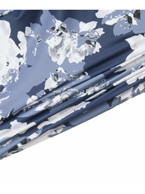 【Julier】flash flowerプリントキャミソール/パット付き・UVカット・吸汗速乾・ホットヨガ対応・水着・水陸両用 詳細画像 ブルー 16