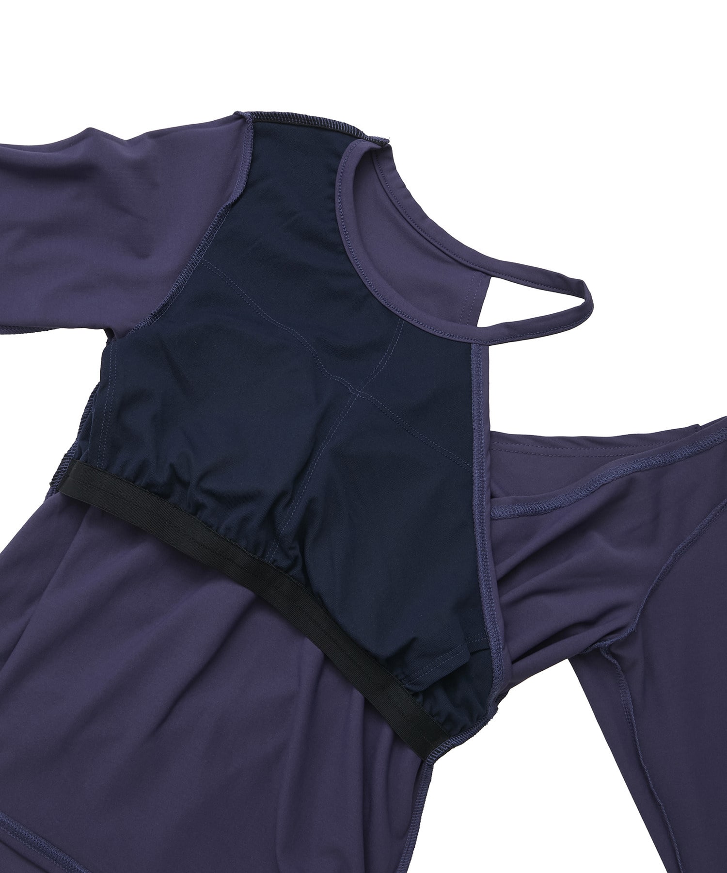 【Julier】エコシーベア天ロングスリーブプルオーバー/パット付き・エコ・UVカット・吸汗速乾・ホットヨガ対応・ラッシュガード  詳細画像 ブラック 15