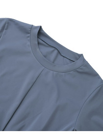 【Julier】アクティブフローコンパクトTシャツ/UVカット・吸汗速乾・ハイストレッチ 詳細画像 ブラック 9