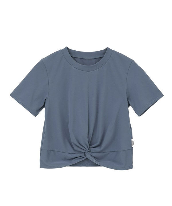 アクティブフローコンパクトTシャツ/UVカット・吸汗速乾・ハイストレッチ 詳細画像 ブルー 1