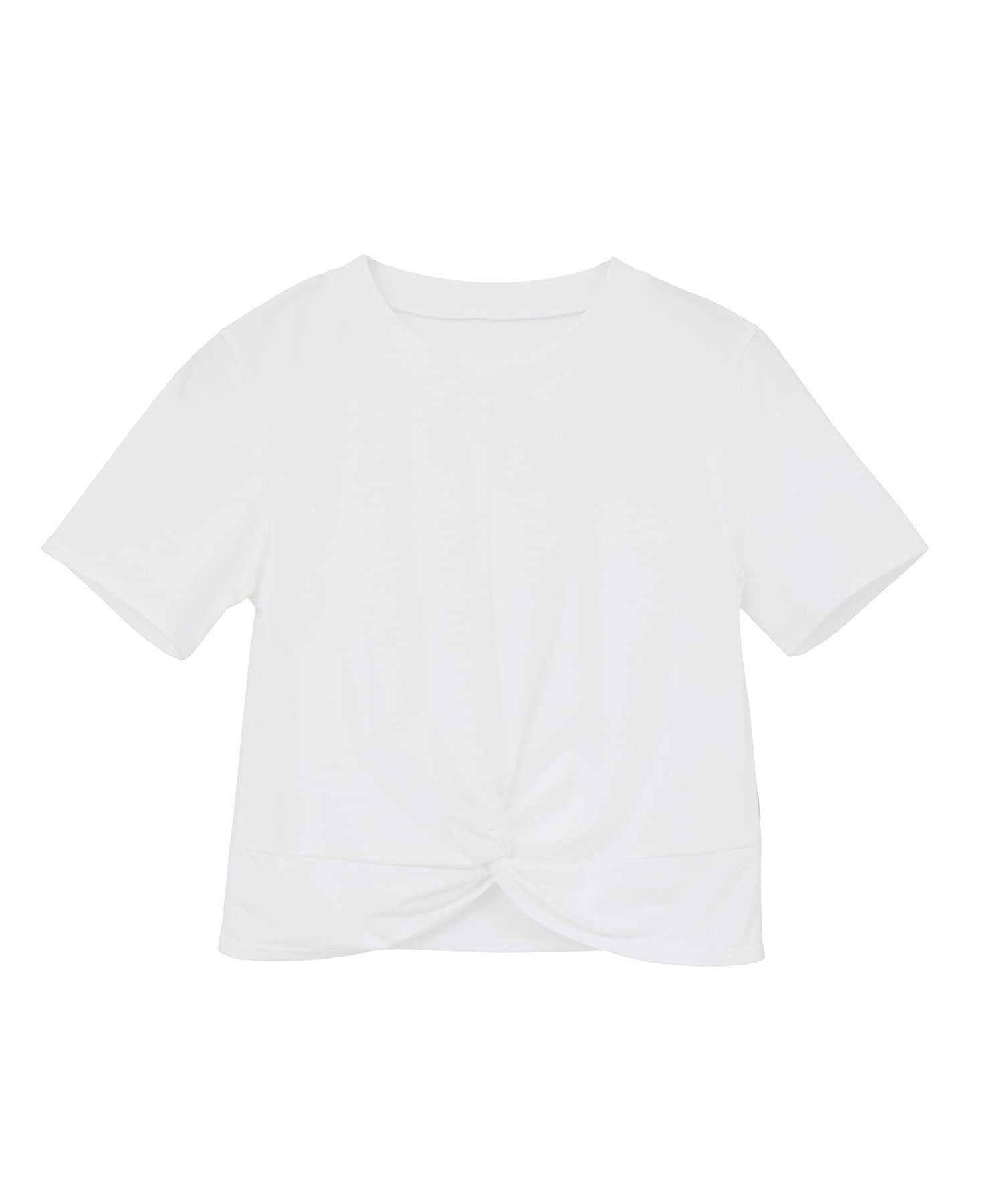 【Julier】アクティブフローコンパクトTシャツ/UVカット・吸汗速乾・ハイストレッチ 詳細画像 ホワイト 2