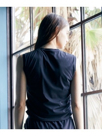 【Julier】アクティブフロータンクトップ/UVカット・吸汗速乾・ハイストレッチ 詳細画像 ブルー 2