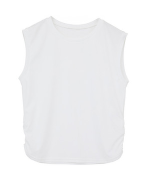 【Julier】アクティブフロータンクトップ/UVカット・吸汗速乾・ハイストレッチ 詳細画像 ホワイト 1