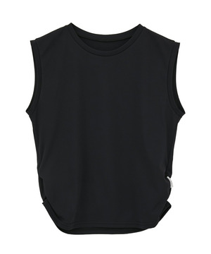 【Julier】アクティブフロータンクトップ/UVカット・吸汗速乾・ハイストレッチ 詳細画像 ブラック 2