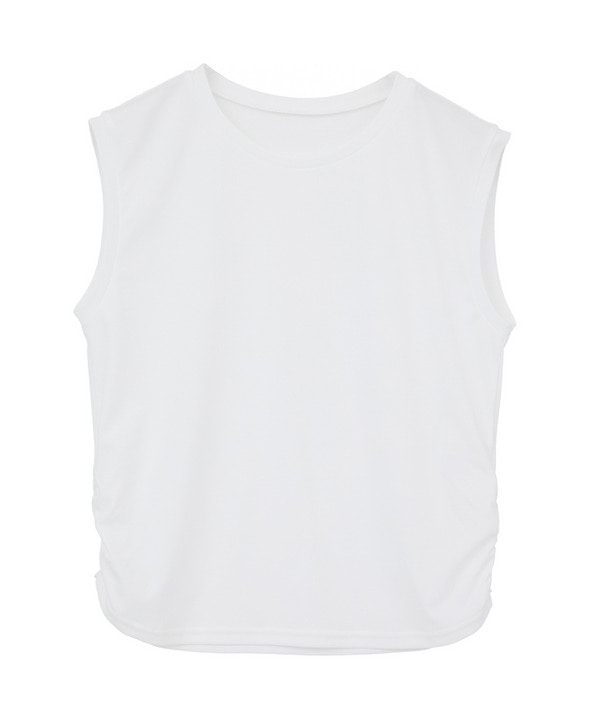 アクティブフロータンクトップ/UVカット・吸汗速乾・ハイストレッチ 詳細画像 ホワイト 1