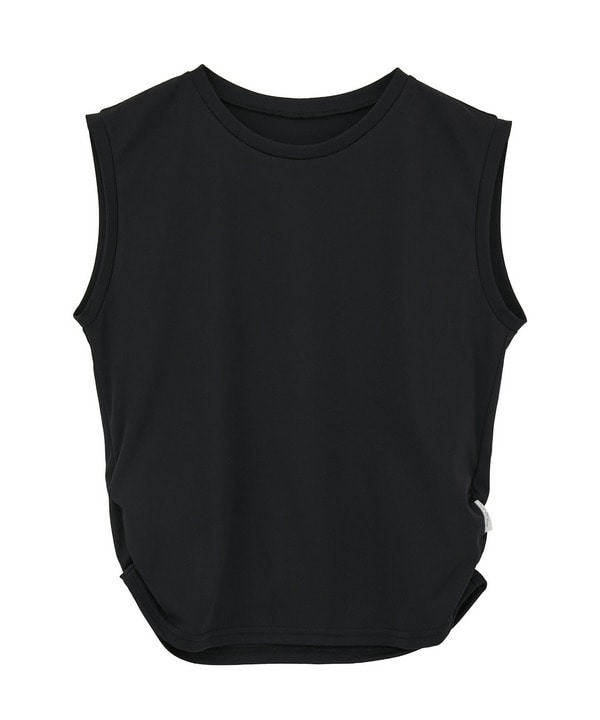アクティブフロータンクトップ/UVカット・吸汗速乾・ハイストレッチ 詳細画像 ブラック 2