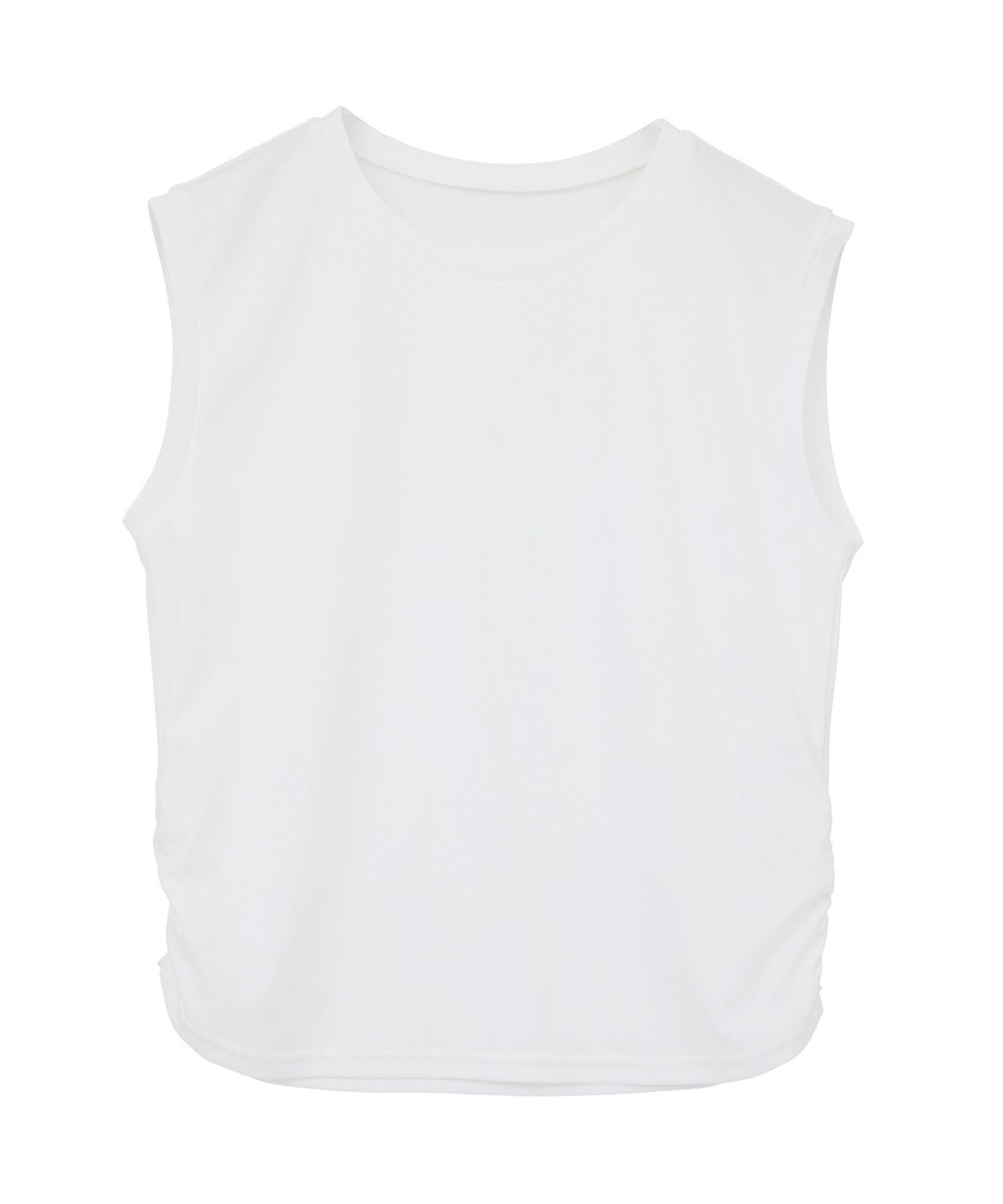 【Julier】アクティブフロータンクトップ/UVカット・吸汗速乾・ハイストレッチ 詳細画像 ホワイト 1