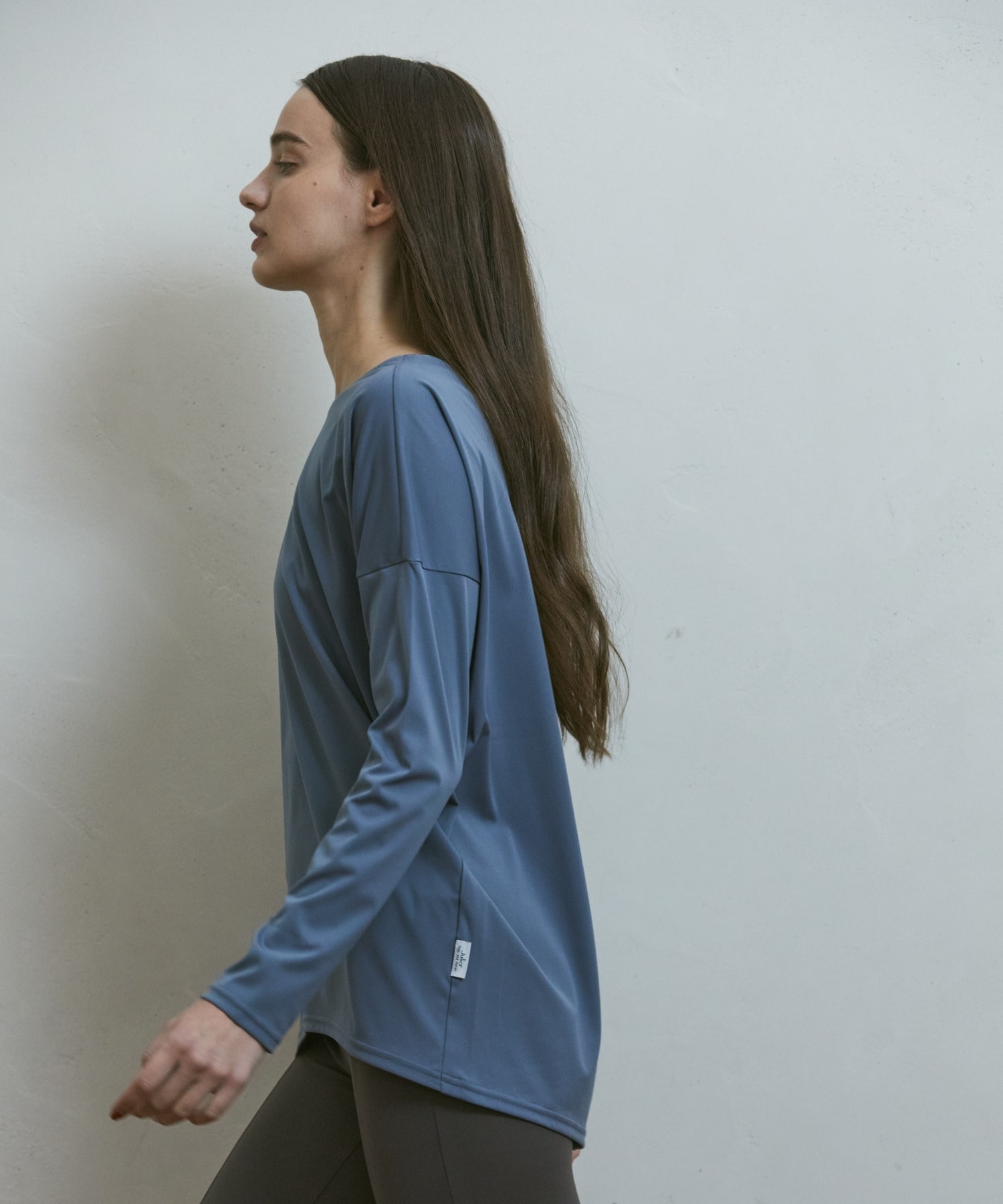 【Julier】アクティブフローロングスリーブプルオーバー/UVカット・吸汗速乾・ハイストレッチ 詳細画像 ブラック 2