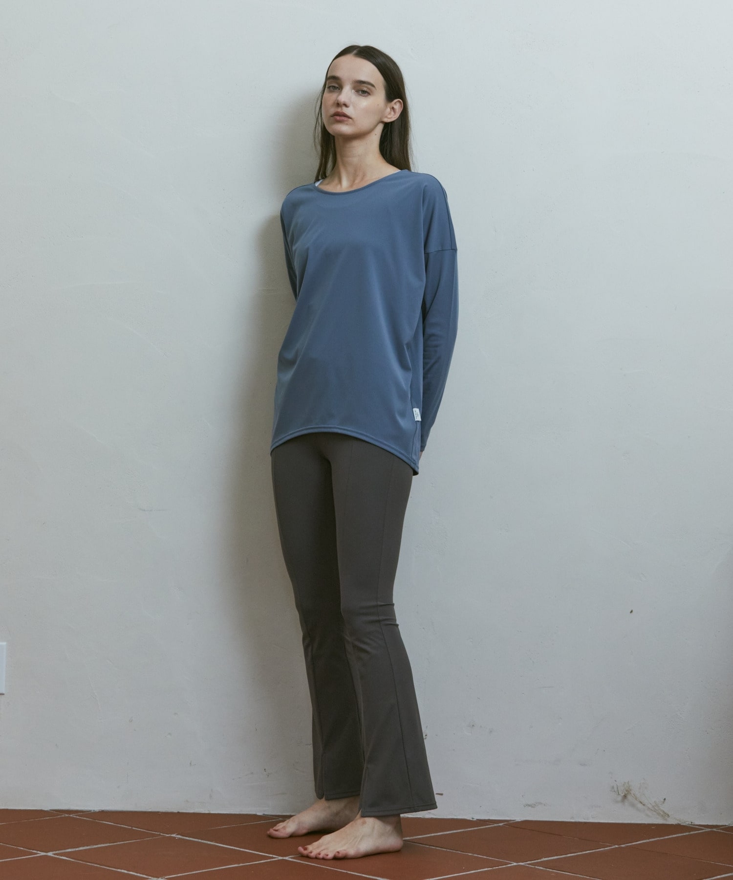 【Julier】アクティブフローロングスリーブプルオーバー/UVカット・吸汗速乾・ハイストレッチ 詳細画像 ブラック 4