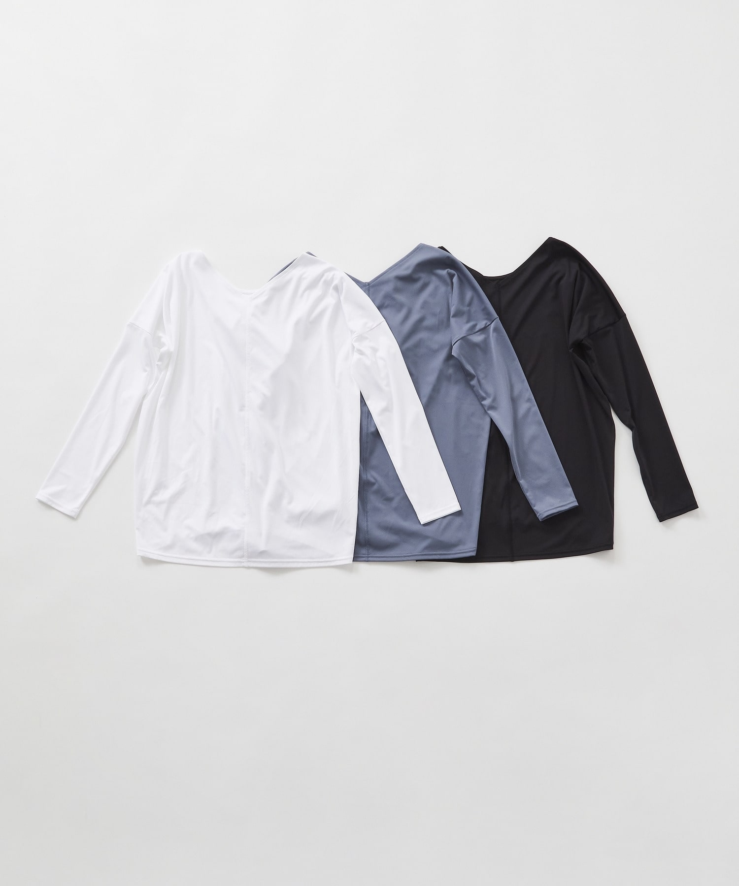 【Julier】アクティブフローロングスリーブプルオーバー/UVカット・吸汗速乾・ハイストレッチ 詳細画像 ブラック 8