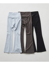 【Julier】YOGA FITフレアレギンス/UVカット・吸汗速乾・ホットヨガ対応・水着・水陸両用 詳細画像 ブラック 10