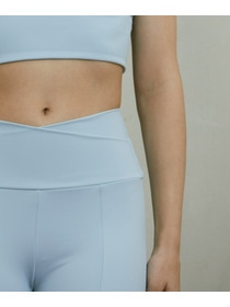 【Julier】YOGA FITフレアレギンス/UVカット・吸汗速乾・ホットヨガ対応・水着・水陸両用 詳細画像 ブラック 3