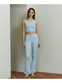 【Julier】YOGA FITフレアレギンス/UVカット・吸汗速乾・ホットヨガ対応・水着・水陸両用 詳細画像 ブラック 5