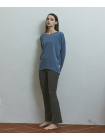 【Julier】YOGA FITフレアレギンス/UVカット・吸汗速乾・ホットヨガ対応・水着・水陸両用 詳細画像 ブラック 6